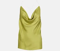Top aus Satin