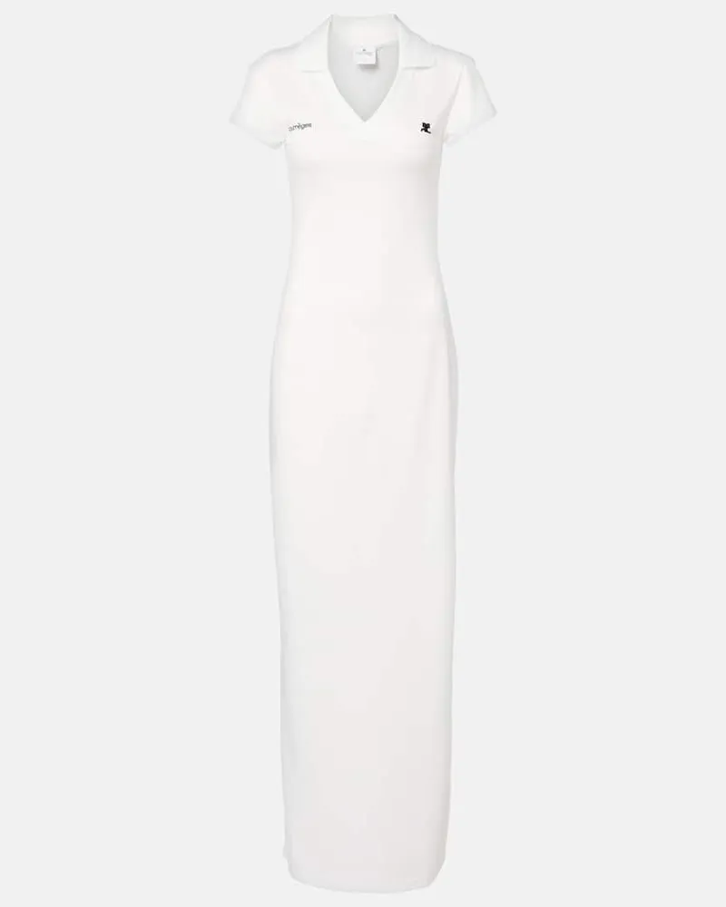 Courrèges Courrèges Polokleid Weiß