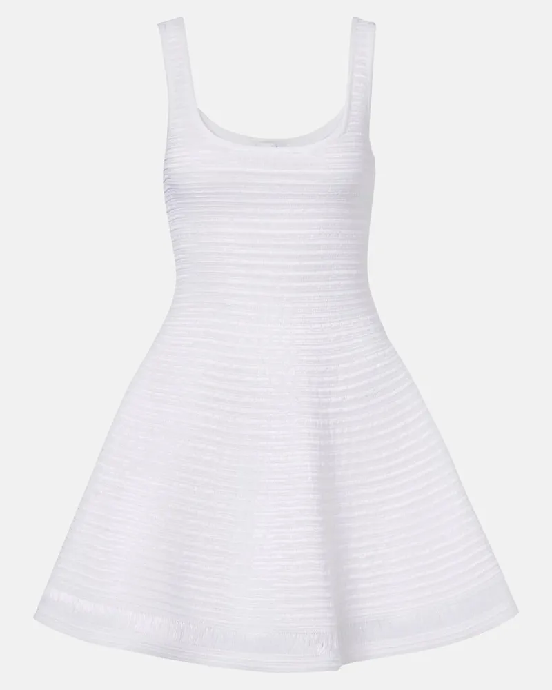 Alaïa Alaïa Minikleid Weiß