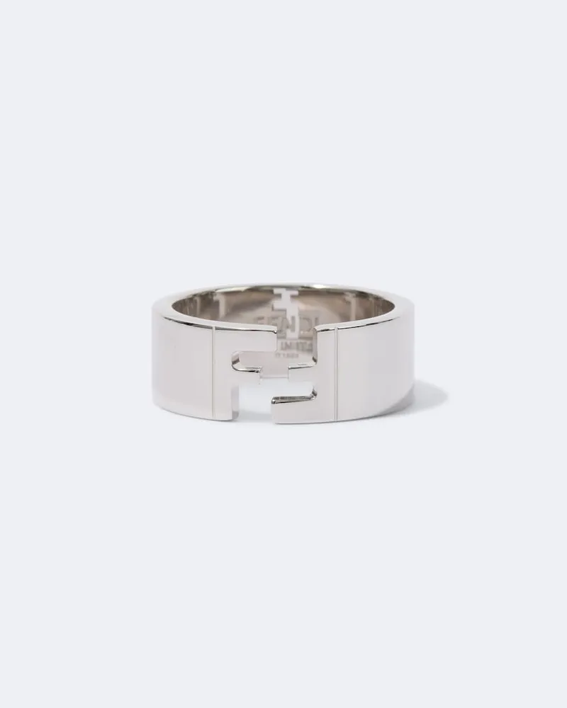 Fendi Ring FF Silber