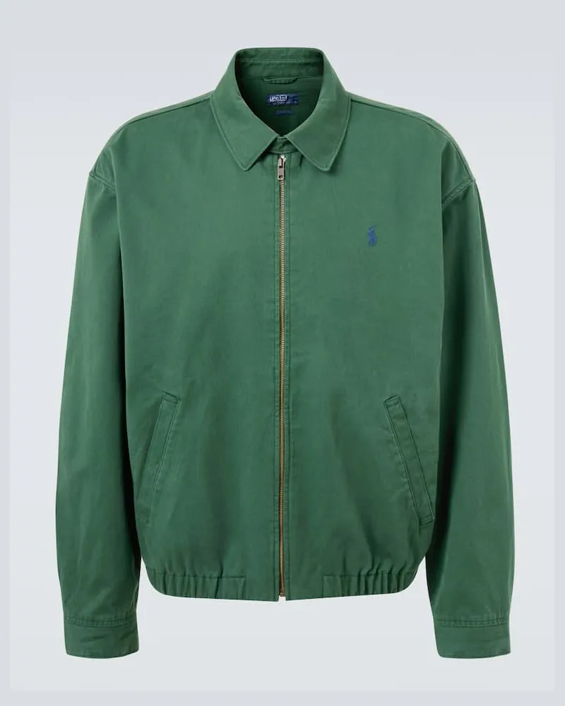 Ralph Lauren Bomberjacke aus Baumwolle Grün