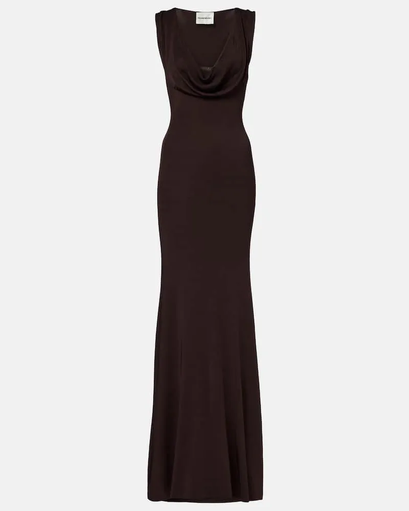 Roland Mouret Robe Braun