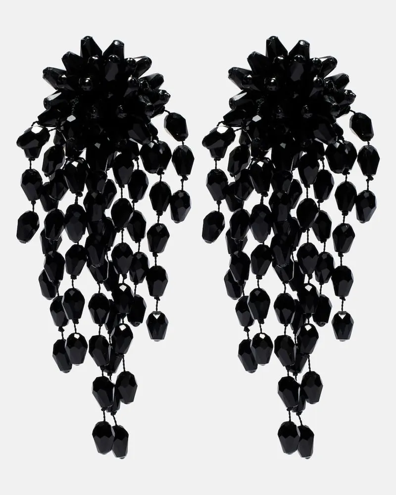Isabel Marant Clip-Ohrringe Hanabi Schwarz