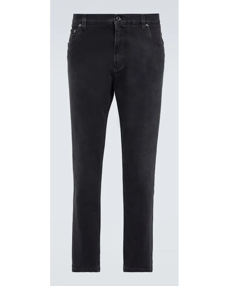 Dolce & Gabbana Straight Jeans Blau
