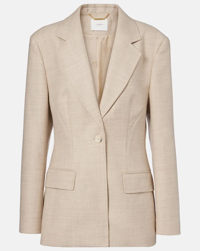 Joseph Blazer Fallon aus Schurwolle Beige