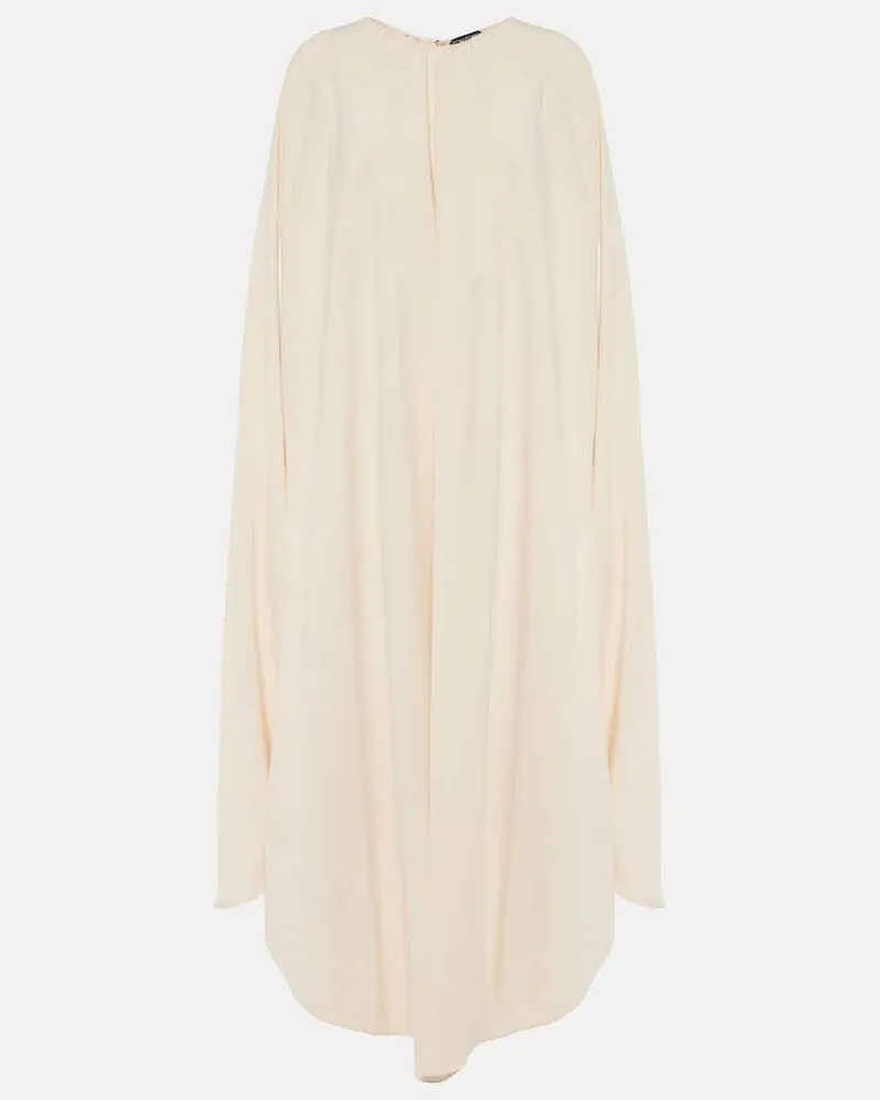 Tom Ford Kaftan aus Cady Weiß