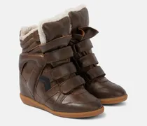 Wedge-Sneakers Bekett 70 mit Shearling