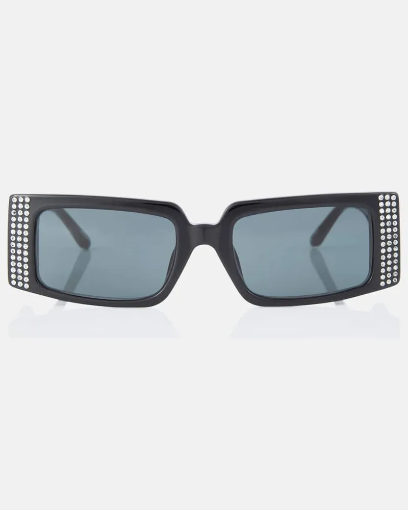 Magda Butrym Verzierte Sonnenbrille Schwarz