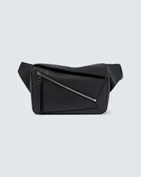 Loewe Guerteltasche Puzzle Small aus Leder Schwarz