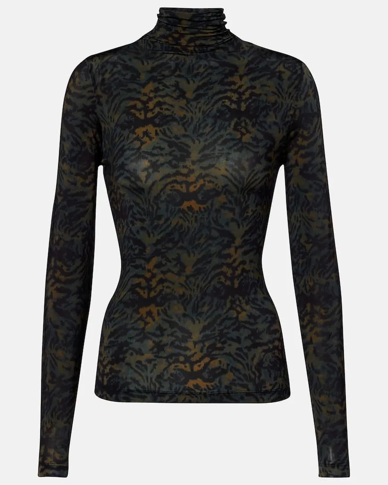 Ulla Johnson Top Aurelia aus Jersey Multicolor