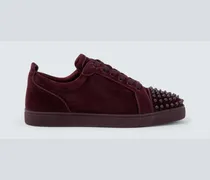 Sneakers Louis Junior Spikes aus Veloursleder