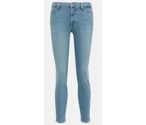 Skinny Mid-Rise Jeans