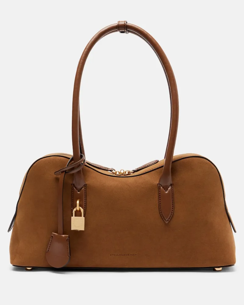 Stella McCartney Schultertasche Ryder Medium Braun