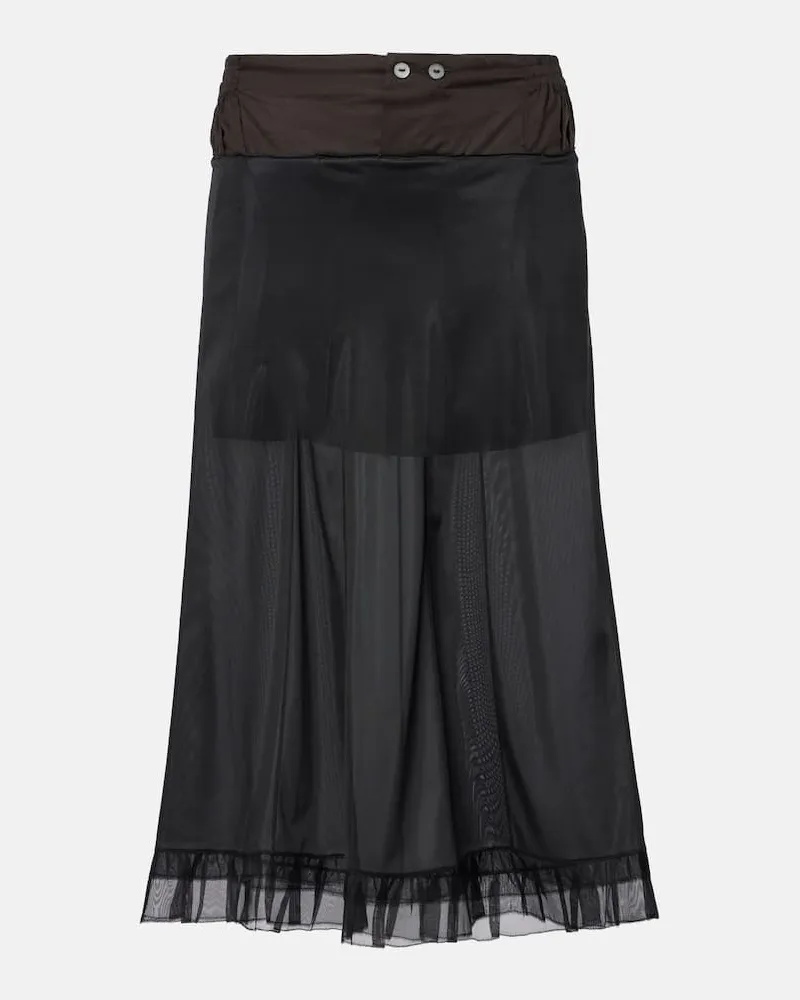 Maison Margiela Midirock Schwarz