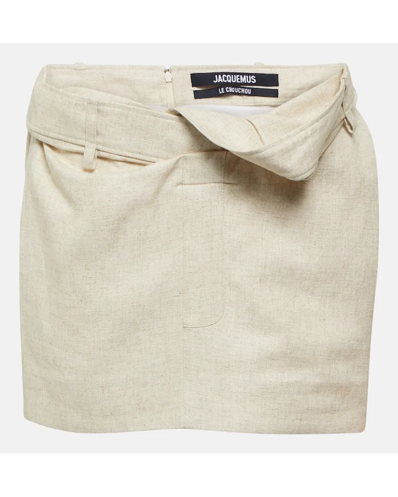 Jacquemus Minirock La Mini Jupe Bahia Beige