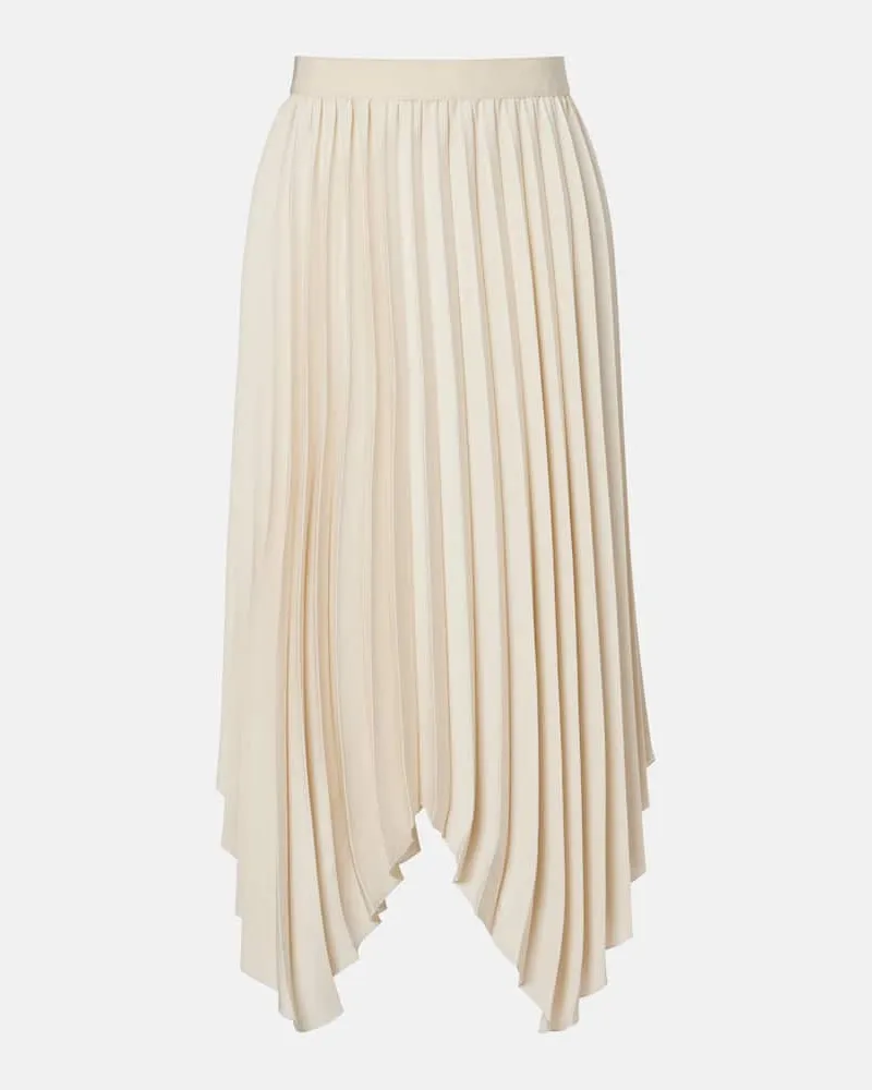 Isabel Marant Midirock Felixa aus Crêpe Weiß