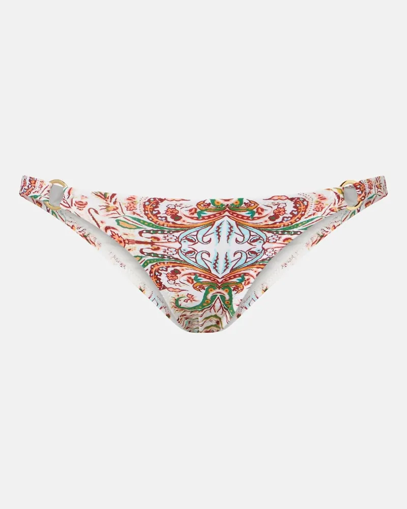 Melissa Odabash Bedrucktes Bikini-Höschen Greece Multicolor