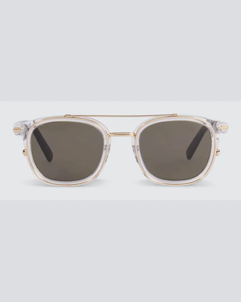 Dior Eckige Sonnenbrille DiorBlackSuit S14I Transparent