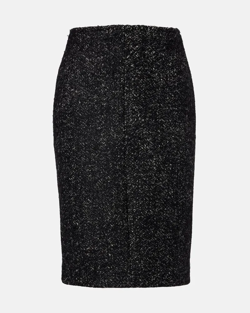 The Row Midirock Malva aus Wolle Schwarz