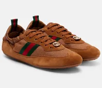 Sneakers Gucci Shift mit Veloursleder
