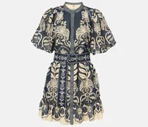 Minikleid aus einem Baumwollgemisch