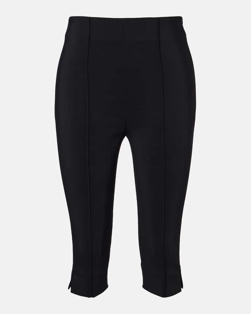 Róhe Róhe High-Rise-Caprihose Schwarz
