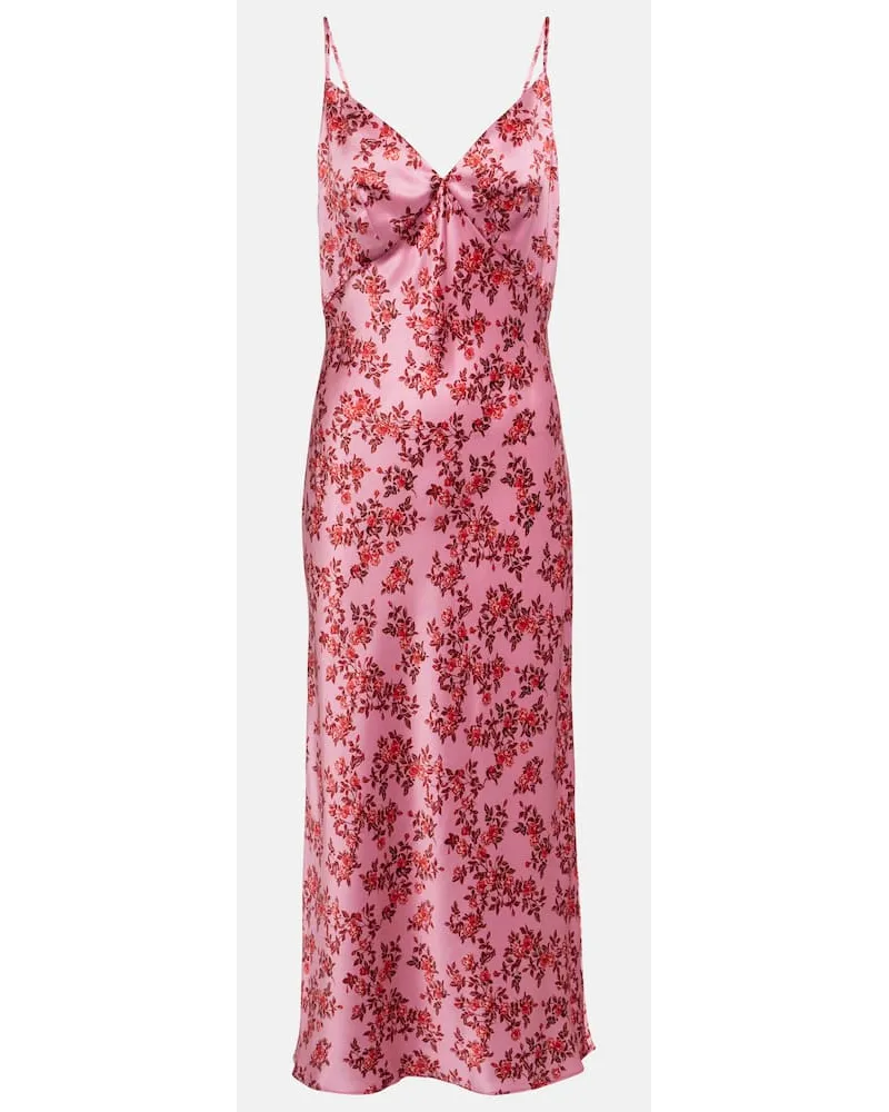 EMILIA WICKSTEAD Slipdress Trinny aus Seidensatin Pink