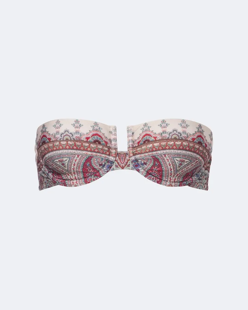 Zimmermann Bedrucktes Bikini-Oberteil Fairlight Multicolor