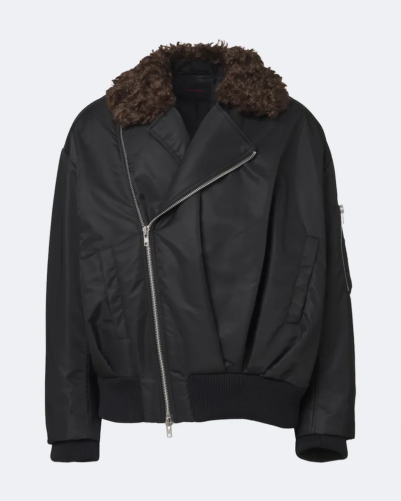 Simone Rocha Blouson Schwarz