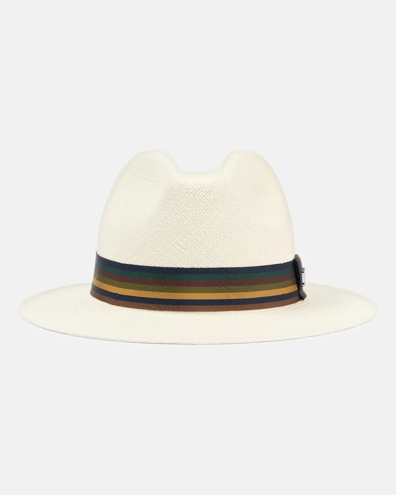Max Mara Hut Rodesia aus Stroh Beige