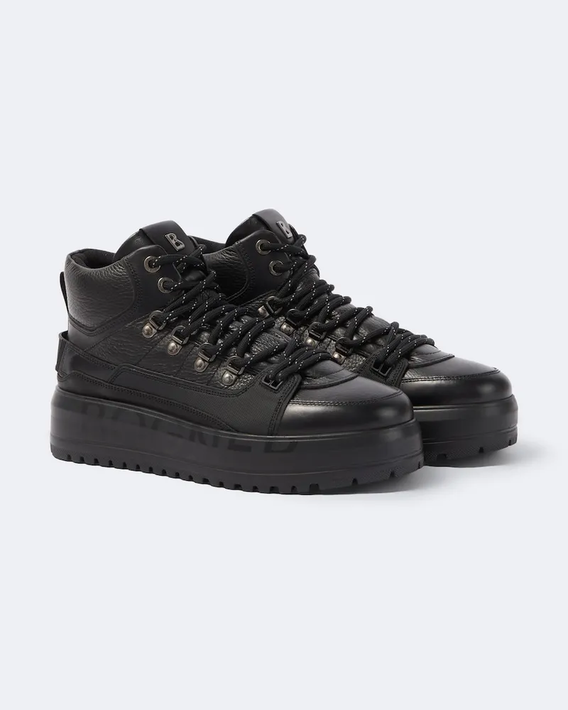 Bogner Schnürstiefel Antwerp aus Leder Schwarz