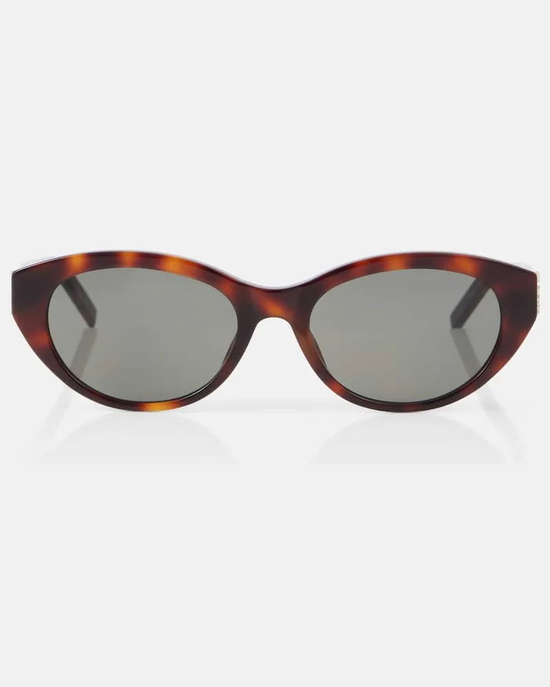 Saint Laurent Cat-Eye-Sonnenbrille SL M148 Braun