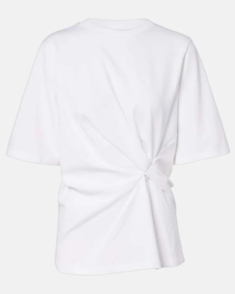 Róhe Róhe T-Shirt aus Baumwolle Weiß