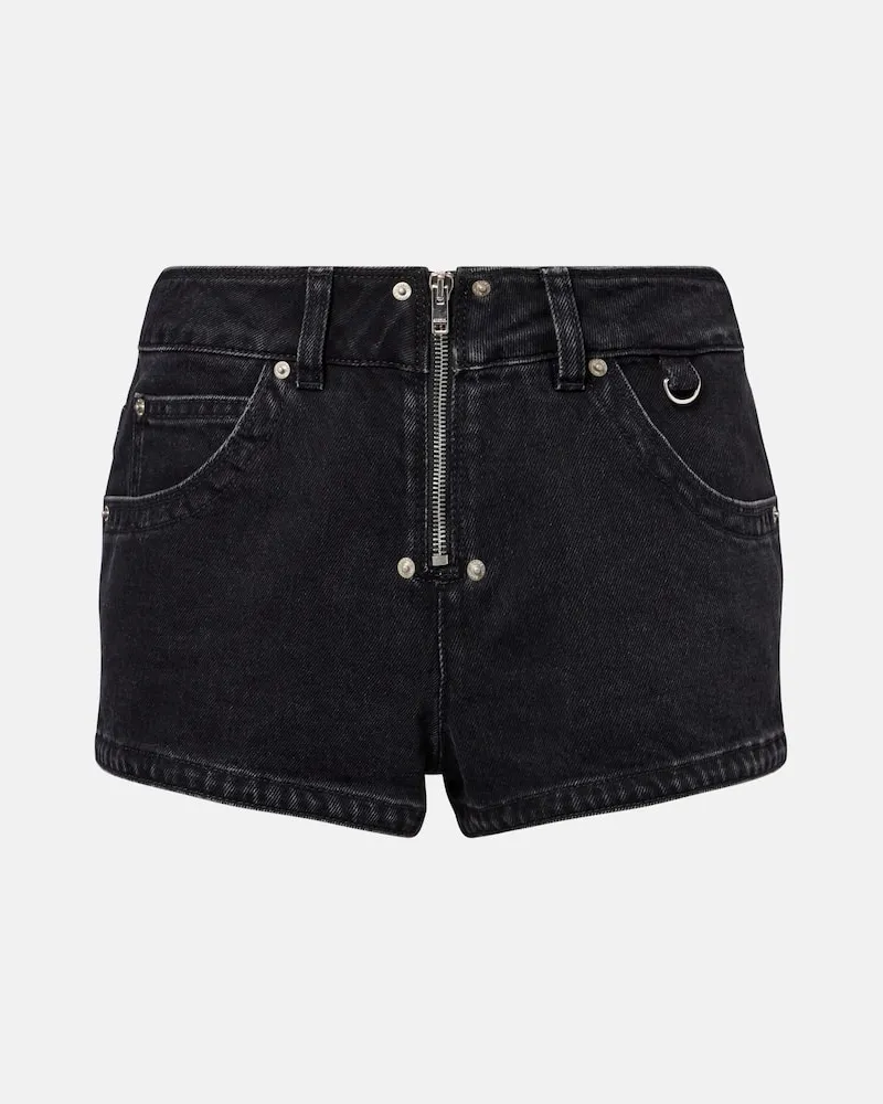Isabel Marant Jeansshorts Hania Schwarz