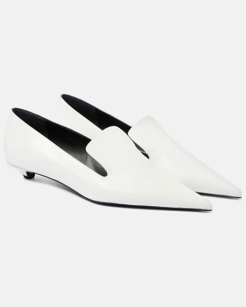 Proenza Schouler Pumps aus Leder Weiß