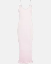 KHAITE Slipdress Nolita aus Seide Pink