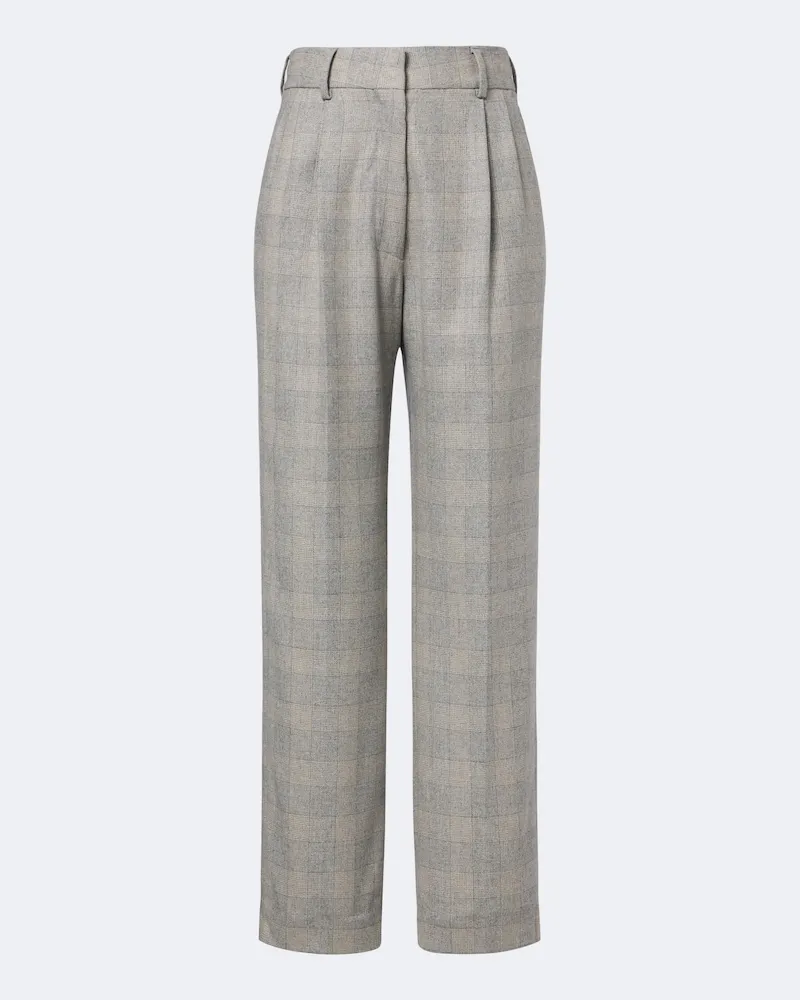 Blazé Milano Blazé Milano Hose Fox aus einem Wollgemisch Grau