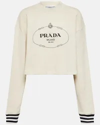 Prada Pullover aus Baumwolle Beige