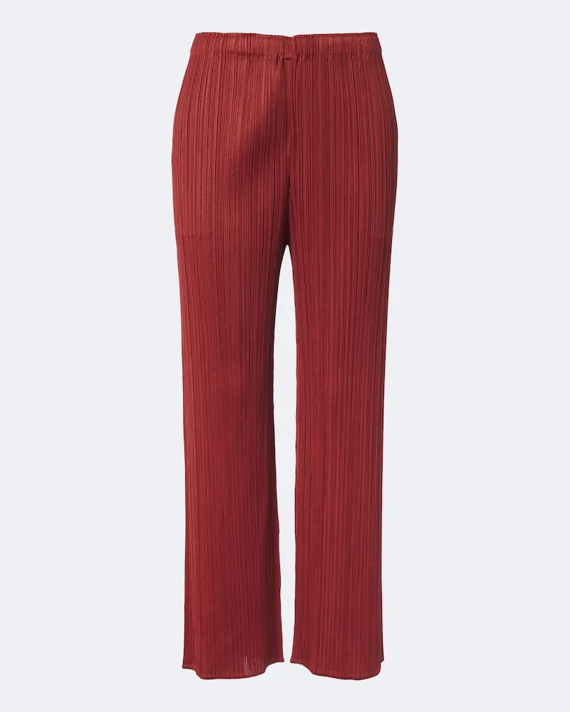 Issey Miyake Gerade Hose Monthly Colors: September Rot