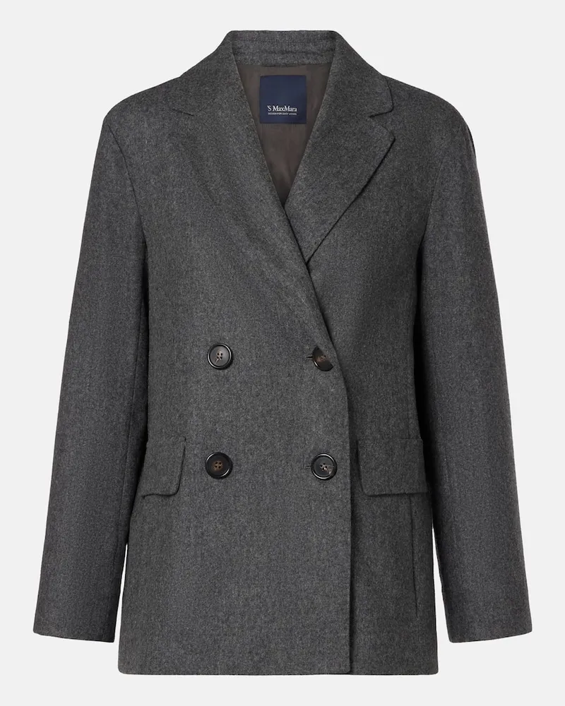 Max Mara Blazer Lena aus Wolle Grau