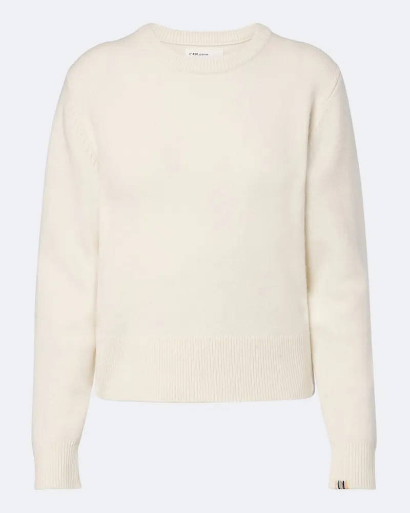 extreme cashmere Pullover N°430 Jeanne Weiß
