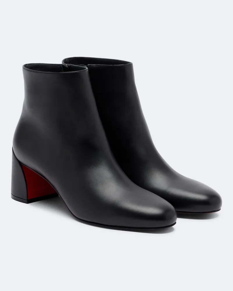Christian Louboutin Ankle Boots Jane aus Leder Schwarz