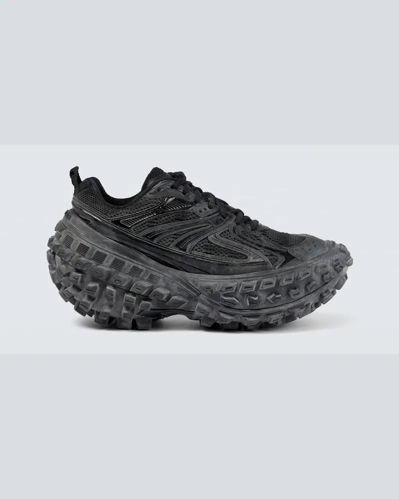 Balenciaga Sneakers Bouncer aus Mesh Schwarz