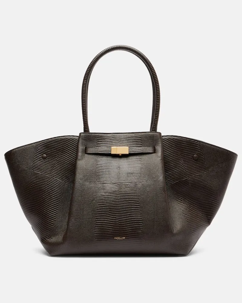 DeMELLIER Tote Bag New York aus Leder Braun