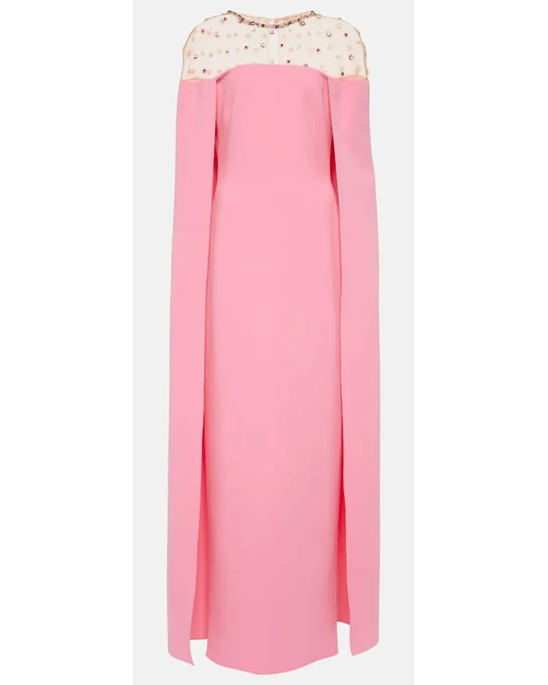 Safiyaa Verzierte Robe Ambere Pink