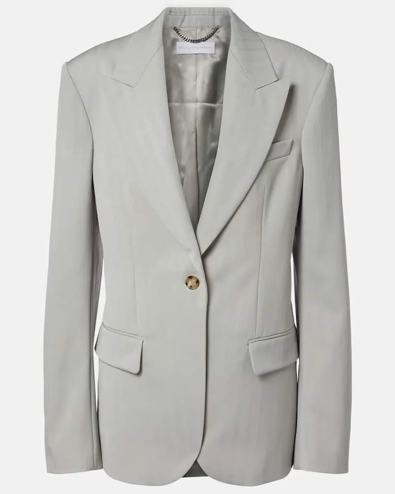 Stella McCartney Blazer aus Wolle Grün