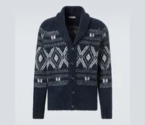 Cardigan aus einem Alpakawollgemisch