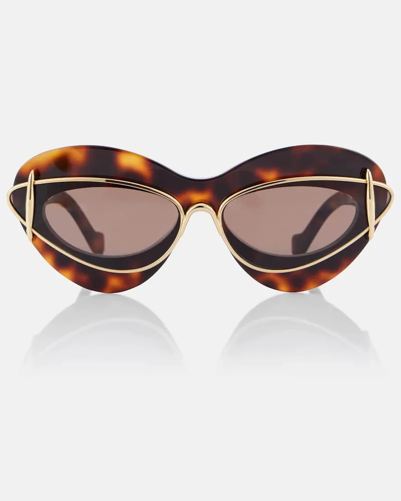 Loewe Cat-Eye-Sonnenbrille Braun