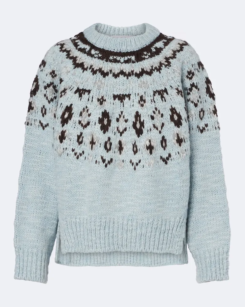 Proenza Schouler Pullover Lizzy Blau