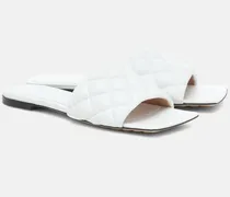 Pantoletten Padded aus Leder